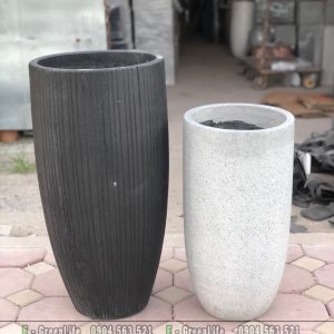 chậu xi măng đầu đạn