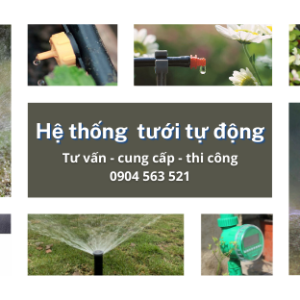 đơn vị cung cấp lắp đặt hệ thống tưới tự động