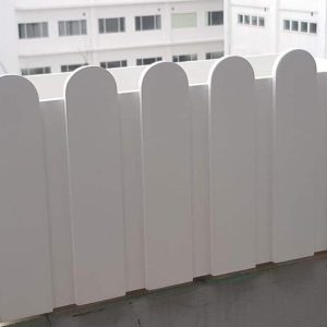 chậu composite hàng rào