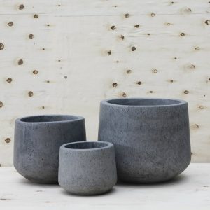chậu xi măng dáng bầu