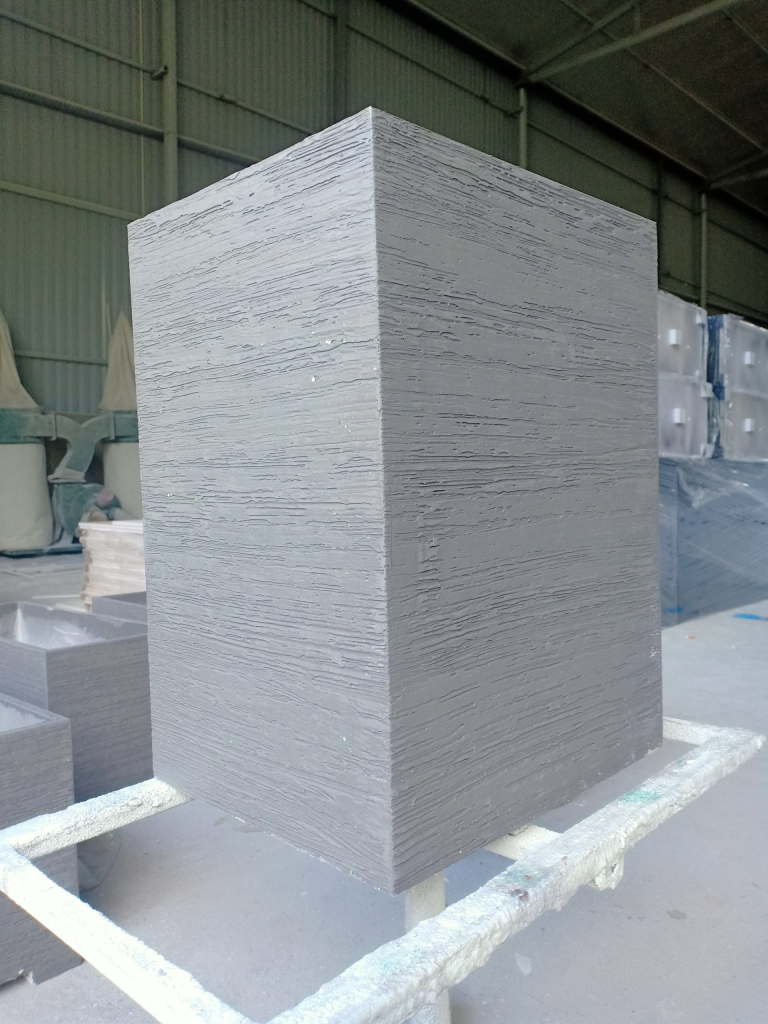 chậu composite vân xước chậu composite vân xước