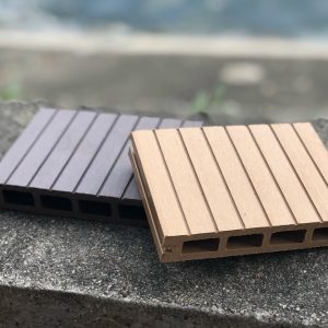 sàn gỗ nhựa ngoài trời dòng ghép hở