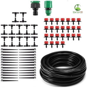 Phụ kiện lắp đặt hệ tưới tự động hoàn thiện