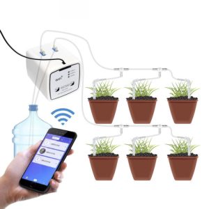 vận hành hệ thống tưới nhỏ giọt qua điện thoại