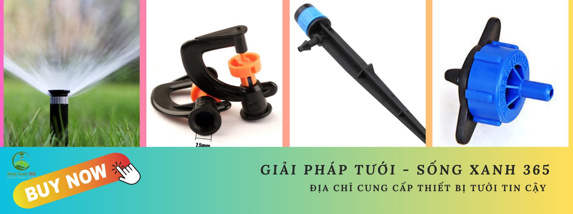 Đơn vị cung cấp giải pháp tưới cây
