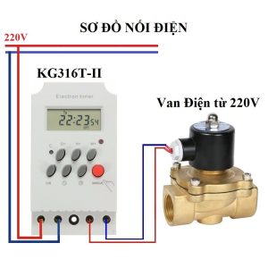 Bộ hẹn giờ tưới điện 220V