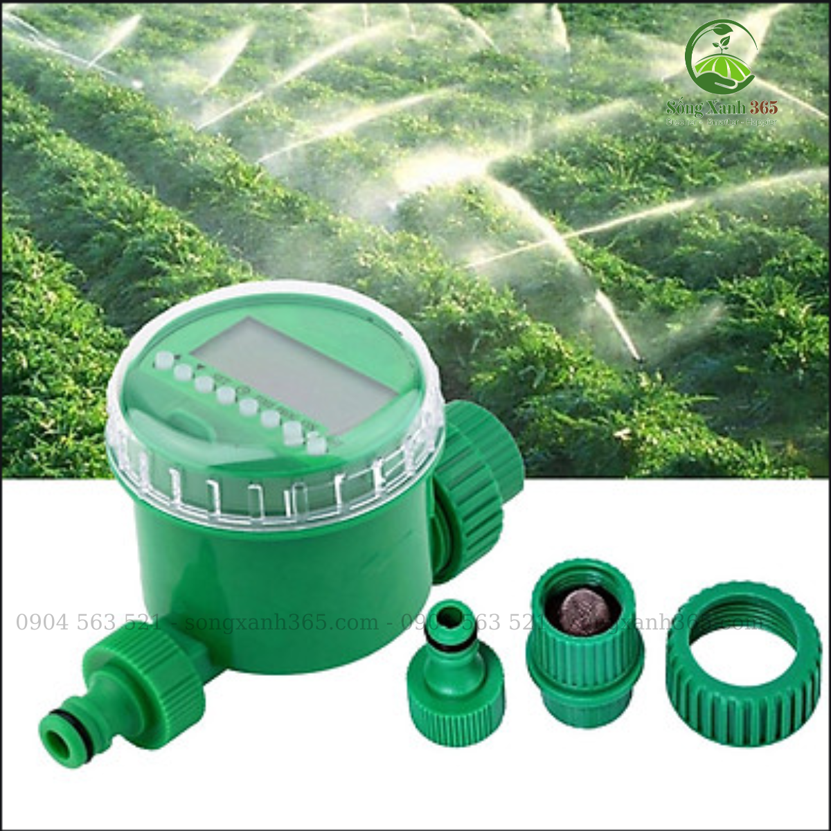 Van hẹn giờ tưới tự động dùng Pin Van hẹn giờ tưới tự động dùng Pin