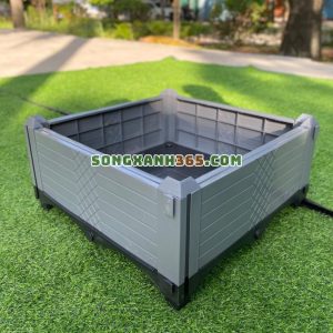 chậu ghép trồng rau hdpe