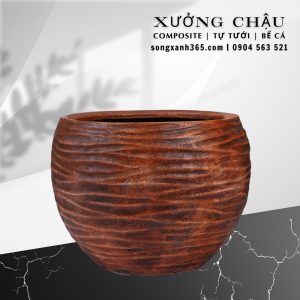 Chậu trồng cây composite cao cấp an khang