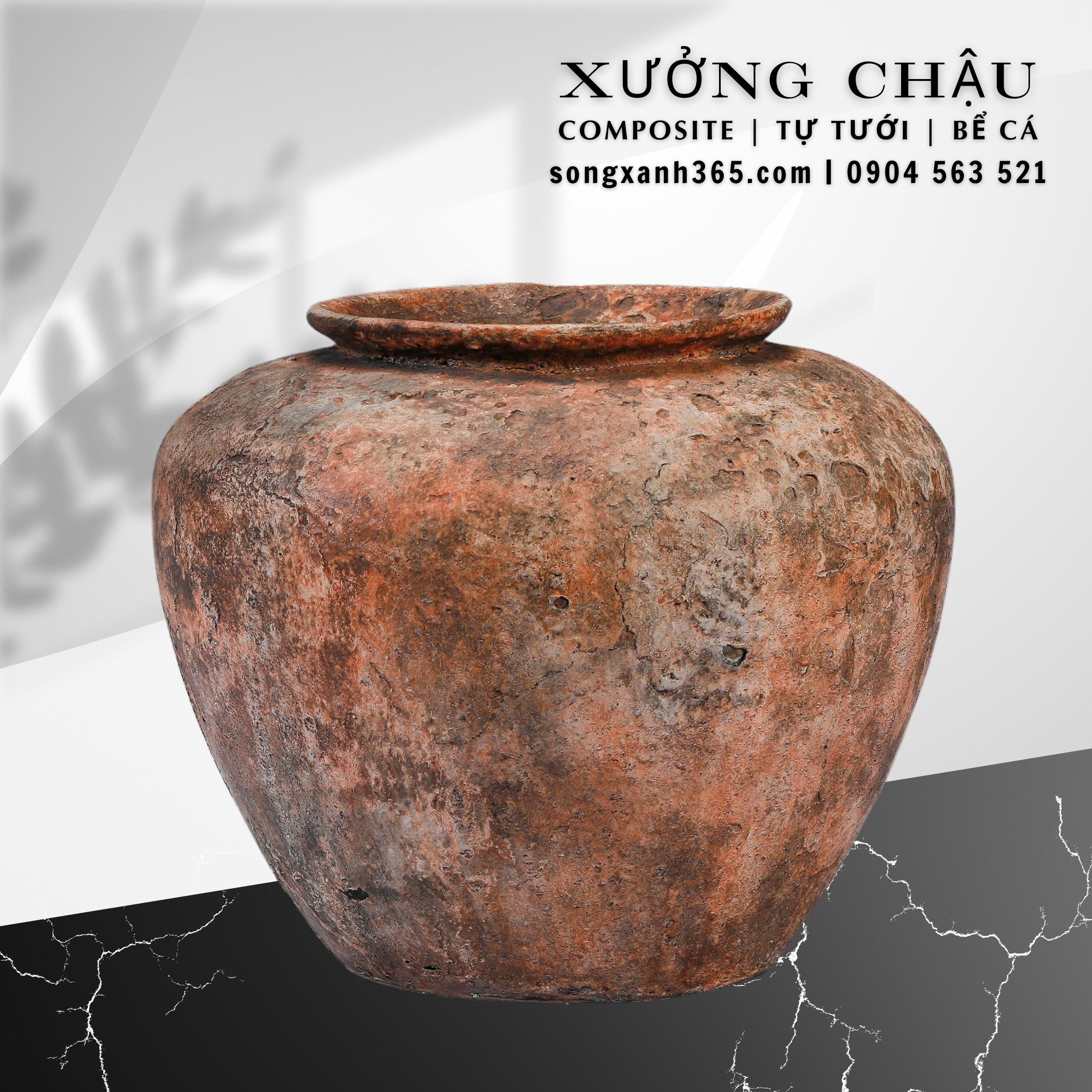 chau-cay-composite-fiberglass-songxanh365 (65) Chậu cây composite cao cấp atlantico giả cổ