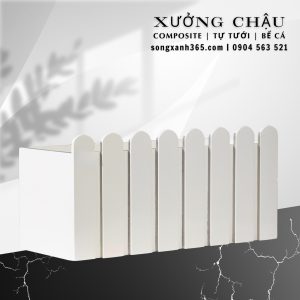 Chậu Chữ Nhật Composite Hàng rào Cao cấp