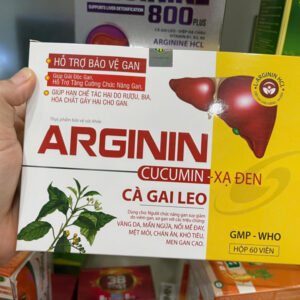 Arginin cucumin xạ đen 60 viên