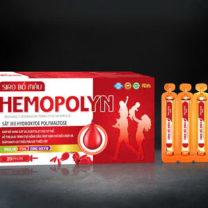 siro bổ máu hemopolyn 20 ống