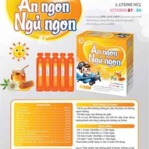 ĂN NGỦ NGON VÀNG 20 ỐNG
