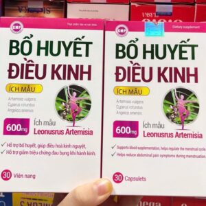 BỔ HUYẾT ĐIỀU KINH 600MG 30 VIÊN