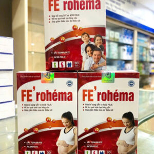 BỔ MÁU FE ROHEMA 30V
