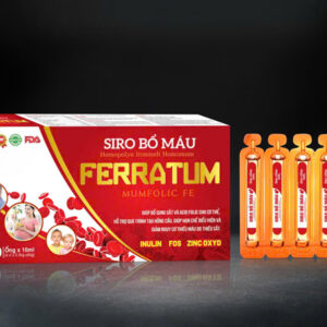 siro bổ máu Ferratlim 20 ống
