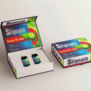 BỔ GAN HỘP CỨNG 2 LỌ SILYMARIN