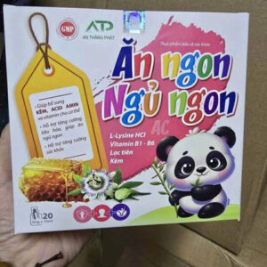 ĂN NGỦ NGON GẤU TRÚC 20 ỐNG