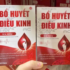 BỔ HUYẾT ĐIỀU KINH ÍCH MẪU 30 VIÊN