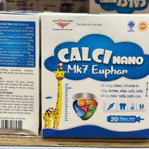 CALCI NANO MK7 EUPHAR 20 ỐNG