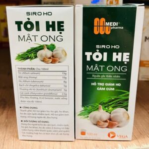 SIRO TỎI HẸ MẬT ONG 100ML