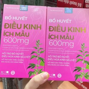 ĐIỀU KINH ÍCH MẪU 600MG 30 VIÊN