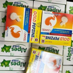Gold pepzine new hộp 5 vỉ x 4 viên