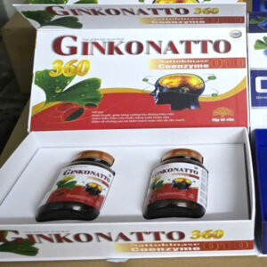 GINKO NATTO HỘP CỨNG 2 LỌ 60V